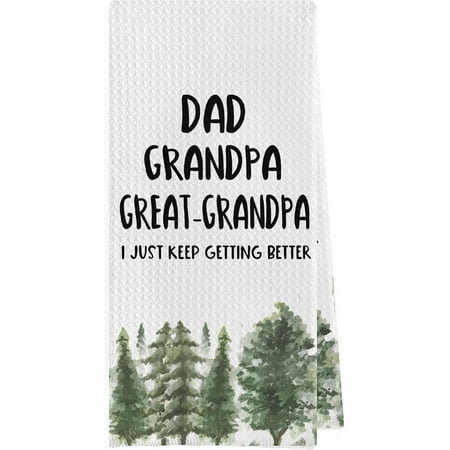 Great Grandpa Dish Towels - Great Grandpa Gifts Decorative Waffle Weave Kitchen Towels Grandpa Hand Towel Grandpa Tea Towel Grandpa Gifts from Grandson Granddaughter (16×24 Inches)
Great Grandpa Dish Towels - Great Grandpa Gifts Decorative Waffle Weave Kitchen Towels Grandpa Hand Towel Grandpa Tea Towel Grandpa Gifts from Grandson Granddaughter (16×24 Inches)