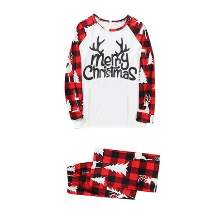 Christmas Pajamas for Family Parent-Child Outfit Winter Fall Matching Cute Pattern Antlers Letter Print Plaid Long Sleeve Top Plus Pants Soft Comfortable Festive Ladies Pajama Sets
Christmas Pajamas for Family Parent-Child Outfit Winter Fall Matching Cute Pattern Antlers Letter Print Plaid Long Sleeve Top Plus Pants Soft Comfortable Festive Ladies Pajama Sets