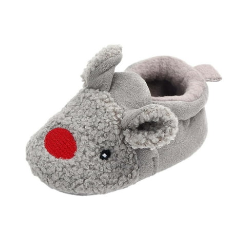 Winter Savings Clearance Deals Juebong Winter Toddler Shoes Baby Cute Fashion Cotton Slipper Non-slip Soft Bottom Shoes Gray 6.5
Winter Savings Clearance Deals Juebong Winter Toddler Shoes Baby Cute Fashion Cotton Slipper Non-slip Soft Bottom Shoes Gray 6.5