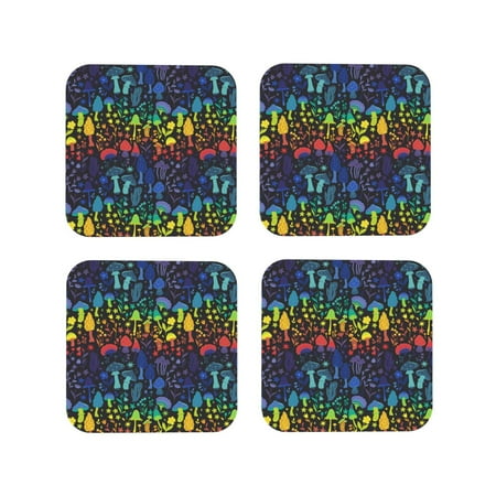 Leather Coasters of 4 Magical Mushrooms and Flowers Drink Coasters Foe Tabletop Protection Funny Desk Coasters Good Housewarming Gifts Square
Leather Coasters of 4 Magical Mushrooms and Flowers Drink Coasters Foe Tabletop Protection Funny Desk Coasters Good Housewarming Gifts Square