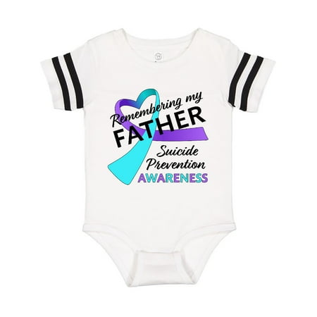 Inktastic Remembering my Father- suicide prevention awareness Gift Baby Boy or Baby Girl Bodysuit
Inktastic Remembering my Father- suicide prevention awareness Gift Baby Boy or Baby Girl Bodysuit