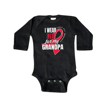 Inktastic Sickle Cell Awareness I Wear Red For My Grandpa Gift Baby Boy or Baby Girl Long Sleeve Bodysuit
Inktastic Sickle Cell Awareness I Wear Red For My Grandpa Gift Baby Boy or Baby Girl Long Sleeve Bodysuit