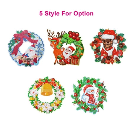 5D Diamond Paint Christmas Wreath DIY Round Garland Decoration Set for Window Wall Door Decor Adults
5D Diamond Paint Christmas Wreath DIY Round Garland Decoration Set for Window Wall Door Decor Adults