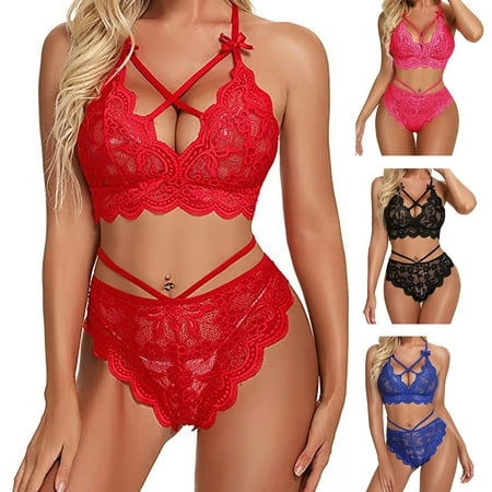 Hopeup 2 Pcs/Set Women Bra Briefs Set Seductive Cross Strap High Waist Intimacy Women Underwear for Bedroom
Hopeup 2 Pcs/Set Women Bra Briefs Set Seductive Cross Strap High Waist Intimacy Women Underwear for Bedroom