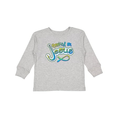 Inktastic Hooked on Jesus Christian Gift Toddler Boy or Toddler Girl Long Sleeve T-Shirt
Inktastic Hooked on Jesus Christian Gift Toddler Boy or Toddler Girl Long Sleeve T-Shirt