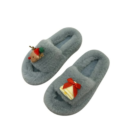 Daeful Women s Casual Open Toe Plush Slipper Indoor Breathable Fluffy Slides Winter Lightweight Warm Slide Sandals Blue 4.5
Daeful Women s Casual Open Toe Plush Slipper Indoor Breathable Fluffy Slides Winter Lightweight Warm Slide Sandals Blue 4.5