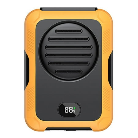 Zruodwans 1 Set Waist Clip Fan & Neck Fan 2 in 1 Portable Rechargeable Clip on Fan with 3 Speeds Power Bank Function Powerful Cooling Shirt Fan & Belt Fan for Outdoor
Zruodwans 1 Set Waist Clip Fan & Neck Fan 2 in 1 Portable Rechargeable Clip on Fan with 3 Speeds Power Bank Function Powerful Cooling Shirt Fan & Belt Fan for Outdoor