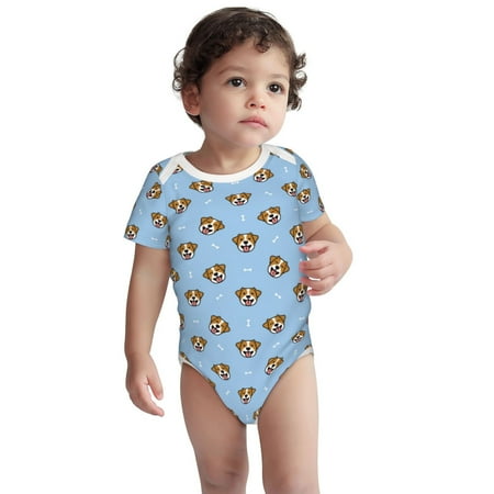 Haiem Terrier Printed Unisex-Baby Short Sleeve Onesies Bodysuits Unisex Babies Snap-Up Rompers-3 Months
Haiem Terrier Printed Unisex-Baby Short Sleeve Onesies Bodysuits Unisex Babies Snap-Up Rompers-3 Months
