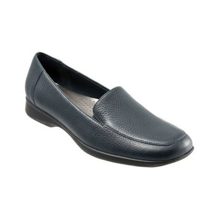 Trotters Womens Jenn Leather Round Toe Loafers