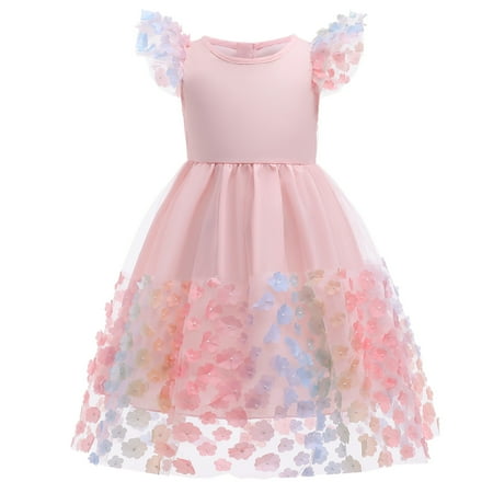 3T Baby Girls Dress Princess Dress Party Dress 4T Girls Birthday Dress Wedding Party Dress Formal Ruffle Sleeve Floral Tulle Dress Pink Dress
3T Baby Girls Dress Princess Dress Party Dress 4T Girls Birthday Dress Wedding Party Dress Formal Ruffle Sleeve Floral Tulle Dress Pink Dress