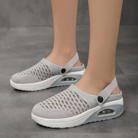TMOYZQ Sports Platform Sandal for Women Summer Closed Toe Mesh Wedge Sandals with Arch Support Casual Breathable Anti Slip Walking Shoes Outdoor Lightweight Sneakers
TMOYZQ Sports Platform Sandal for Women Summer Closed Toe Mesh Wedge Sandals with Arch Support Casual Breathable Anti Slip Walking Shoes Outdoor Lightweight Sneakers