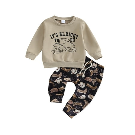 GXFC Baby Boys Fall Outfits Set Clothes 3M 1T 2T 3T Toddler Boys Long Sleeve Letter Print Sweatshirt and Drawstring Sweatpants 2 Piece Casual Autumn Clothing for Kids Boys
GXFC Baby Boys Fall Outfits Set Clothes 3M 1T 2T 3T Toddler Boys Long Sleeve Letter Print Sweatshirt and Drawstring Sweatpants 2 Piece Casual Autumn Clothing for Kids Boys