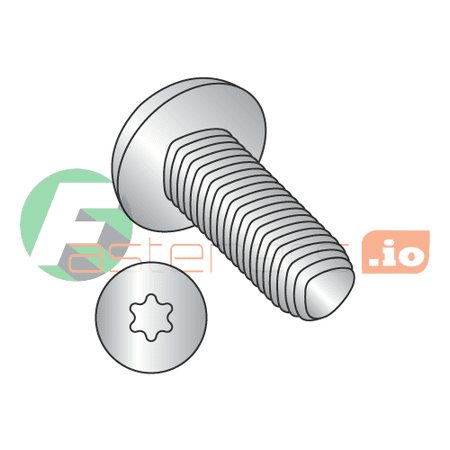 8-32 x 3/4 Full Trilobe Thread Forming Screws / Six-Lobe (Torx) / Pan Head / 18-8 Stainless Steel (Quantity: 4 000 pcs)
8-32 x 3/4 Full Trilobe Thread Forming Screws / Six-Lobe (Torx) / Pan Head / 18-8 Stainless Steel (Quantity: 4 000 pcs)