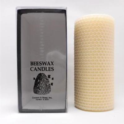 Dadant - Beeswax Honeycomb Ivory Pillar 3 X 8
