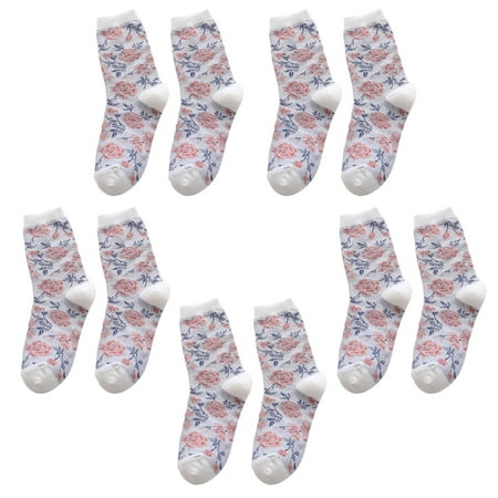 Women Thin Socks Crew Lightweight Above Ankle Casual Dress Sock For Ladies