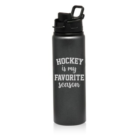 25 oz Water Bottle Sports Travel Mug Gift Hockey Is My Favorite Season Hockey Gift Hockey Mom (Charcoal)
25 oz Water Bottle Sports Travel Mug Gift Hockey Is My Favorite Season Hockey Gift Hockey Mom (Charcoal)