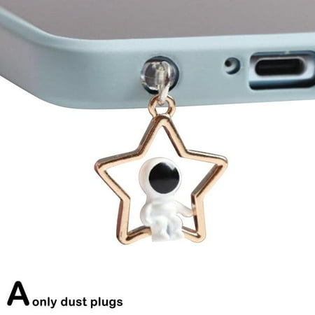 pulunto Dust Plug Charm Cute Astronaut Earphone Jack Stopper Cap Pendant Anti Dust Plug Kawaii USB Type-C Plug For iPhone Charge Port S9T2
pulunto Dust Plug Charm Cute Astronaut Earphone Jack Stopper Cap Pendant Anti Dust Plug Kawaii USB Type-C Plug For iPhone Charge Port S9T2