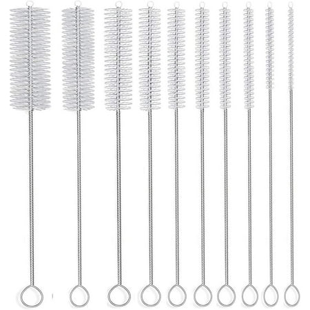 Long Straw Brush Nylon Pipe Tube Cleaner 8-ihch 10 Different Diameters Set of 10 
Long Straw Brush Nylon Pipe Tube Cleaner 8-ihch 10 Different Diameters Set of 10