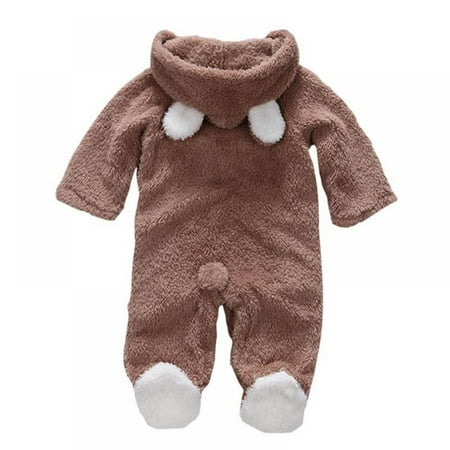 Newborn Baby Infant Boy Girl Fleece Romper Hooded Jumpsuit Bodysuit Outfits Clothes
Newborn Baby Infant Boy Girl Fleece Romper Hooded Jumpsuit Bodysuit Outfits Clothes