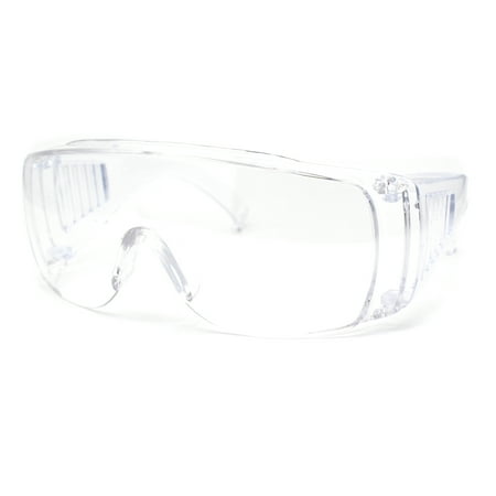 All Clear ANSI Z87.1+ Large Coverage Fit Over Eyeglasses Safety Goggle Glasses
All Clear ANSI Z87.1+ Large Coverage Fit Over Eyeglasses Safety Goggle Glasses