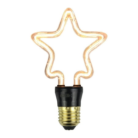 LED Bulb Lamp Vintage E27 Lamp Holder Bulb Star Shape Light Bulb 220-240V 4W Energy-saving Decorative Bulb Lamp (Warm White)
LED Bulb Lamp Vintage E27 Lamp Holder Bulb Star Shape Light Bulb 220-240V 4W Energy-saving Decorative Bulb Lamp (Warm White)
