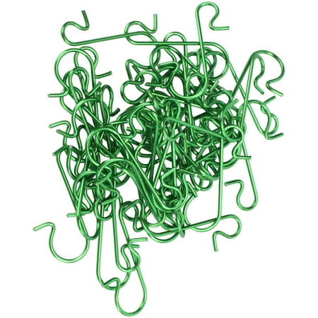 Christmas S Hooks 50Pcs Ornament Hooks S Shaped Hangers Christmas Tree S Hooks Party Decorations(Green)
Christmas S Hooks 50Pcs Ornament Hooks S Shaped Hangers Christmas Tree S Hooks Party Decorations(Green)