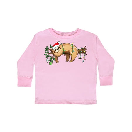 Inktastic Cute Christmas Sloth Sleeping on Branch with Colorful Lights Gift Toddler Boy or Toddler Girl Long Sleeve T-Shirt
Inktastic Cute Christmas Sloth Sleeping on Branch with Colorful Lights Gift Toddler Boy or Toddler Girl Long Sleeve T-Shirt