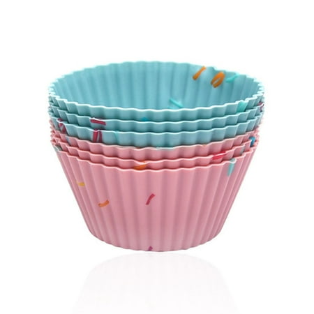 Sofullue 6 Pieces Reusable Silicone Baking Cups Non-stick For Baking Molds Cute Gift
Sofullue 6 Pieces Reusable Silicone Baking Cups Non-stick For Baking Molds Cute Gift