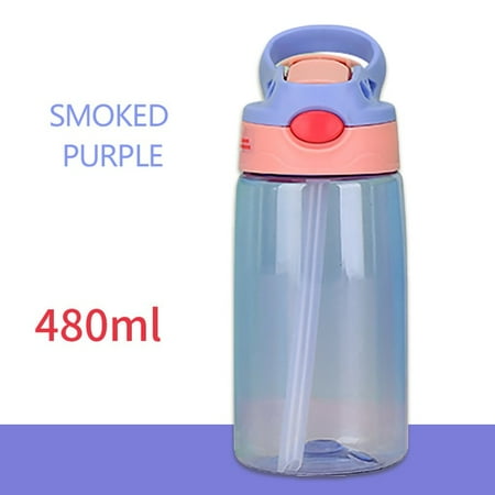 WGOUP 480ml Kids Water Bottle with Straw Lid And Handle Easy Use For School One Size
WGOUP 480ml Kids Water Bottle with Straw Lid And Handle Easy Use For School One Size
