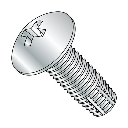 Steel Thread Cutting Screw Zinc Plated Finish Truss Head Phillips Drive Type F #6-32 Thread Size 1/2 Length (Pack of 100)
Steel Thread Cutting Screw Zinc Plated Finish Truss Head Phillips Drive Type F #6-32 Thread Size 1/2 Length (Pack of 100)