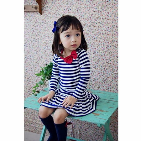 BSDHBS Baby Clothes for Girls Kids Girls Stripe Bow Dress Long Sleeve Princess Dress Clothes
BSDHBS Baby Clothes for Girls Kids Girls Stripe Bow Dress Long Sleeve Princess Dress Clothes