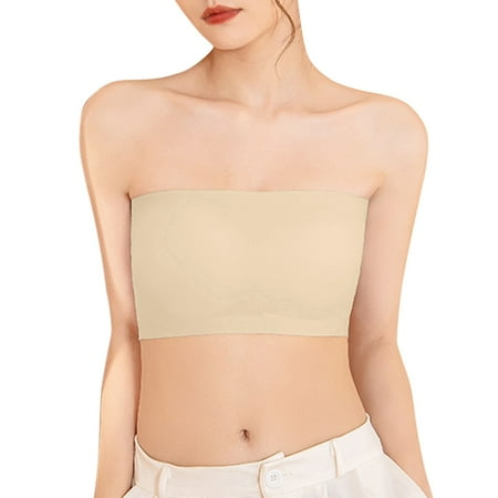 fvwitlyh Bras for Women Sports Bra Thick Tube Womens Strapless Bra Seamless Bra Non Slip Gathering Underwear Wrap Bra Tube Bras for Women with Support
fvwitlyh Bras for Women Sports Bra Thick Tube Womens Strapless Bra Seamless Bra Non Slip Gathering Underwear Wrap Bra Tube Bras for Women with Support