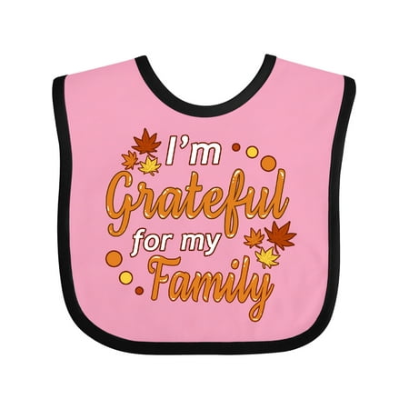 Inktastic I m Grateful for My Family in Orange with Fall Leaves Gift Baby Boy or Baby Girl Bib
Inktastic I m Grateful for My Family in Orange with Fall Leaves Gift Baby Boy or Baby Girl Bib