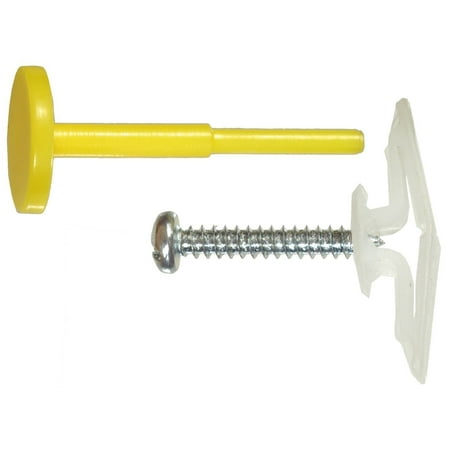 Hillman Pop Toggle Wall Anchors With Screws 1/8 10 / Card