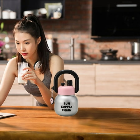 Stainless Steel Insulation Cup with Tea Filter Daily Hydration Cup Adults Children Hot Water Bottles Outdoor Portable Carrying Pot Water Bottle - 680ml(Silver)
Stainless Steel Insulation Cup with Tea Filter Daily Hydration Cup Adults Children Hot Water Bottles Outdoor Portable Carrying Pot Water Bottle - 680ml(Silver)
