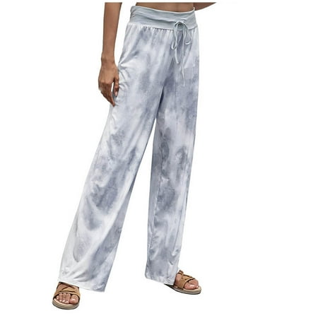Dadaria Wide Leg Pants for Women Dressy Casual Ladys High Waist Loose Pants Comfy Stretch Printing Wide Leg Pants Gray XL Female
Dadaria Wide Leg Pants for Women Dressy Casual Ladys High Waist Loose Pants Comfy Stretch Printing Wide Leg Pants Gray XL Female