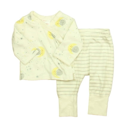 Pre-owned Hanna Andersson Unisex Ivory | Gray | Yellow Apparel Sets size: 0-3 Months
Pre-owned Hanna Andersson Unisex Ivory | Gray | Yellow Apparel Sets size: 0-3 Months