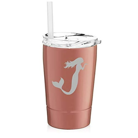 12 oz Tumbler Double Wall Stainless Steel Vacuum Insulated Coffee Travel Mug With Straw Mermaid (Rose Gold)
12 oz Tumbler Double Wall Stainless Steel Vacuum Insulated Coffee Travel Mug With Straw Mermaid (Rose Gold)