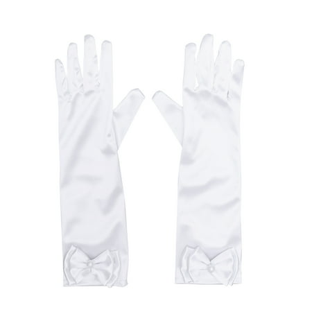1 Pair Flower Girl Gloves Long Satin Bowknot Dress Gloves for Wedding Evening Party (White)
1 Pair Flower Girl Gloves Long Satin Bowknot Dress Gloves for Wedding Evening Party (White)