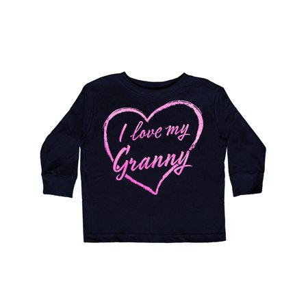 Inktastic I Love My Granny in Pink Chalk Heart Gift Toddler Boy or Toddler Girl Long Sleeve T-Shirt
Inktastic I Love My Granny in Pink Chalk Heart Gift Toddler Boy or Toddler Girl Long Sleeve T-Shirt