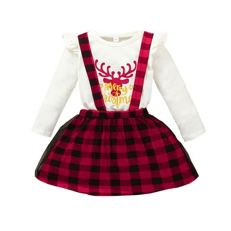 nsendm Fir Girl Toddler Baby Girls Skirt Suit Christmas Xmas Cartoon Deer Letter Printed Tops T-shirt Baby Girl Gift White 12-18 Months
nsendm Fir Girl Toddler Baby Girls Skirt Suit Christmas Xmas Cartoon Deer Letter Printed Tops T-shirt Baby Girl Gift White 12-18 Months