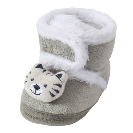 Povozer Baby Girls Winter Sun Flower Baby Shoes Cotton Flat Bottom Non Slip Boots Warm Little Girl Casual Dress Shoes(Gray 18-24 Months)
Povozer Baby Girls Winter Sun Flower Baby Shoes Cotton Flat Bottom Non Slip Boots Warm Little Girl Casual Dress Shoes(Gray 18-24 Months)