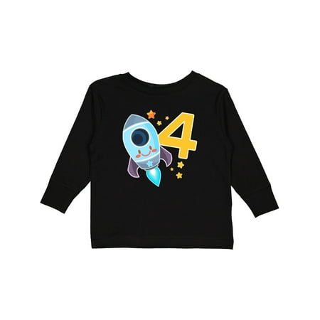 Inktastic Rocket Space Ship Happy Fourth Birthday Gift Toddler Boy or Toddler Girl Long Sleeve T-Shirt
Inktastic Rocket Space Ship Happy Fourth Birthday Gift Toddler Boy or Toddler Girl Long Sleeve T-Shirt