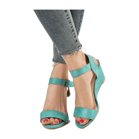 Lumento Wedge Sandals for Women Beach Peep Toe Wedges Shoe Leopard Print Summer Sandal Work Anti-Slip Ankle Strap Shoes Green 5
Lumento Wedge Sandals for Women Beach Peep Toe Wedges Shoe Leopard Print Summer Sandal Work Anti-Slip Ankle Strap Shoes Green 5