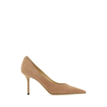 JIMMY CHOO Skin Pink Suede Love 85 Pumps