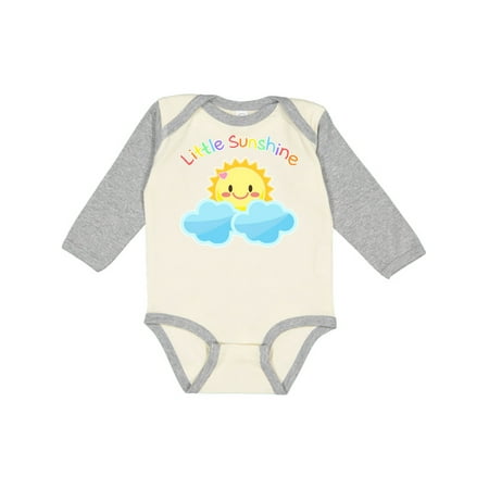 Inktastic Little Sunshine- cute sun rainbow letters Gift Baby Boy or Baby Girl Long Sleeve Bodysuit
Inktastic Little Sunshine- cute sun rainbow letters Gift Baby Boy or Baby Girl Long Sleeve Bodysuit