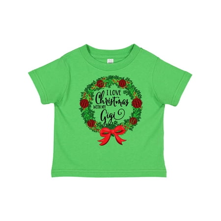 Inktastic I Love Christmas with My Gigi Wreath Gift Toddler Boy or Toddler Girl T-Shirt
Inktastic I Love Christmas with My Gigi Wreath Gift Toddler Boy or Toddler Girl T-Shirt