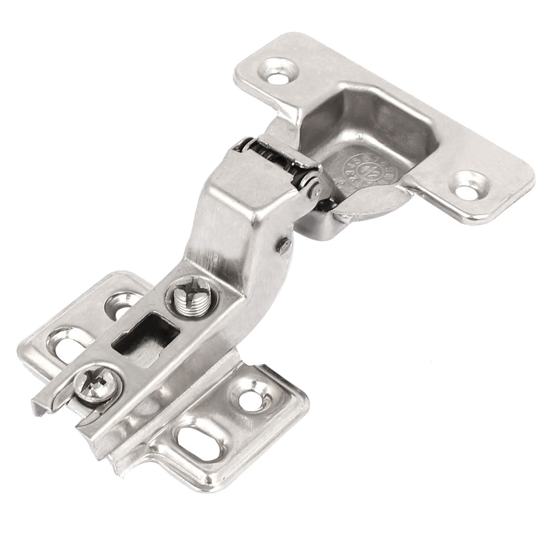uxcell/® 90 Degree Hinges Double Cabinet Hidden Kitchen Buffering Angle Folding Door Hinge
