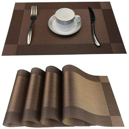 Homgreen Kitchen Placemats Set of 6 Placemat for Dining Table Woven Table Mats 18x12inch
Homgreen Kitchen Placemats Set of 6 Placemat for Dining Table Woven Table Mats 18x12inch