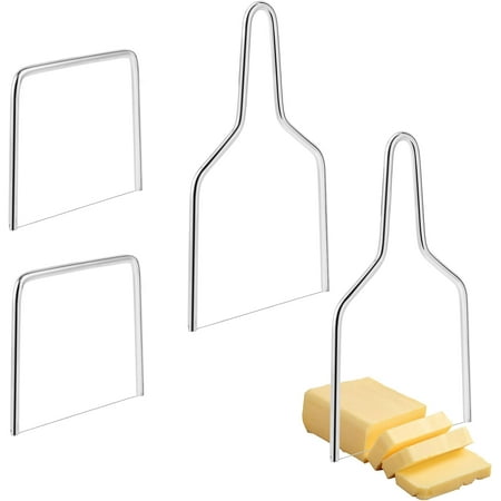 4 Pcs Cheese Slicer with Wire Stainless Steel Butter Slicer Cutter Kitchen Tool
4 Pcs Cheese Slicer with Wire Stainless Steel Butter Slicer Cutter Kitchen Tool